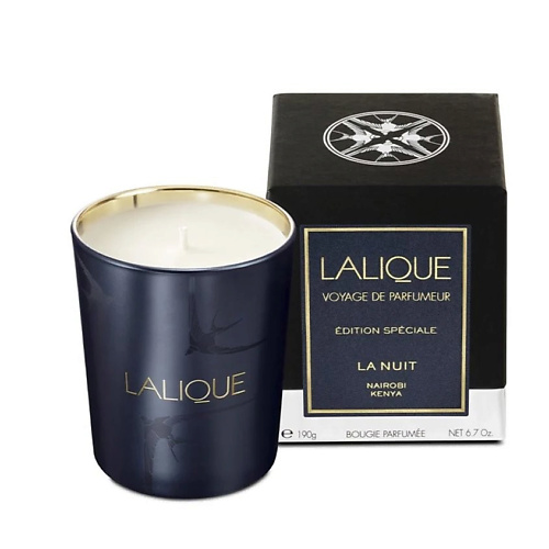 Арома-аксессуар LALIQUE Свеча ароматическая CANDLE LA NUIT
