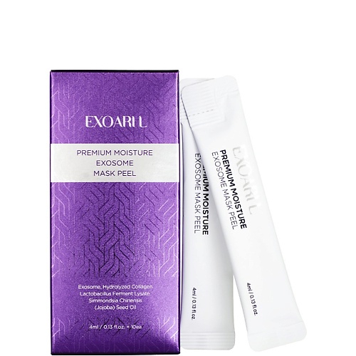Маска для лица EXOARI L Обновляющая маска-пленка с экзосомами и пептидами Moisture Exosome Mask Peel