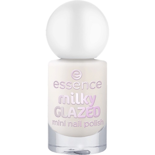 ESSENCE Лак для ногтей мини milky GLAZED mini nail polish 5