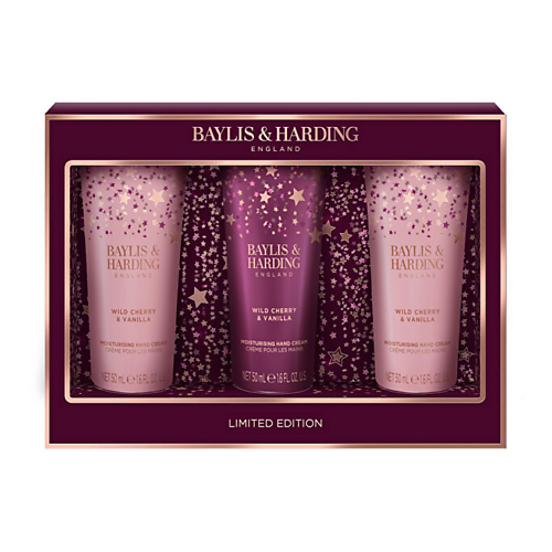 Набор средств для ухода за телом BAYLIS&HARDING BAYLIS & HARDING Подарочный набор для рук Wild Cherry & Vanilla