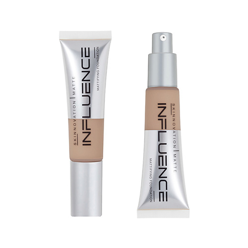 Тональное средство INFLUENCE BEAUTY Основа тональная для лица SKINNOVATION MATTE матирующая