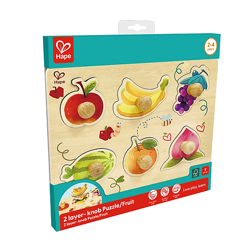 Игрушка HAPE Пазл Фруктовые слои