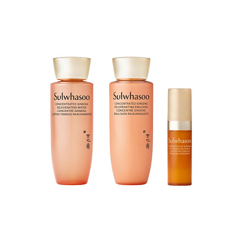 Набор средств для лица SULWHASOO Набор Concentrated Ginseng Renewing Trial Kit