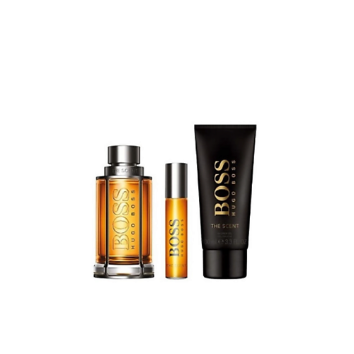 Набор парфюмерии BOSS Набор The Scent for Him: Туалетная вода + Гель для душа + Туалетная вода в дорожном формате