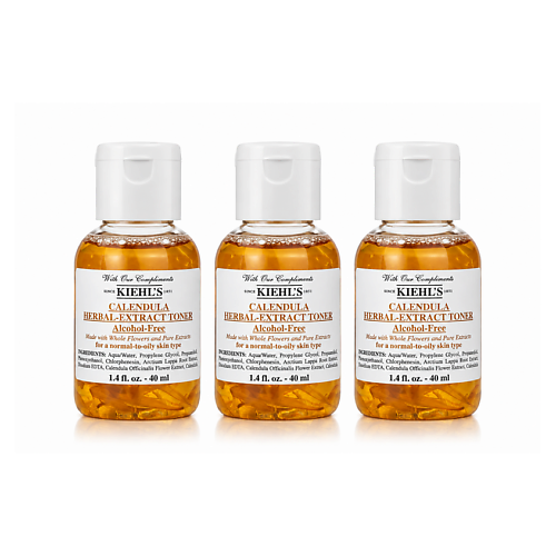Набор средств для лица KIEHL'S Набор тоников для лица Calendula Herbal-Extract Toner Alcohol-Free