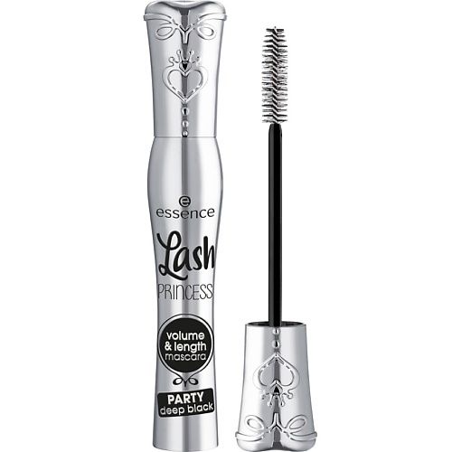 Тушь для ресниц ESSENCE Тушь для ресниц с эффектом объёма и удлиненния Lash PRINCESS mascara PARTY deep black