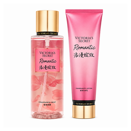 Набор средств для ухода за телом VICTORIA'S SECRET Набор уходовый Romantic Мист+Лосьон для тела