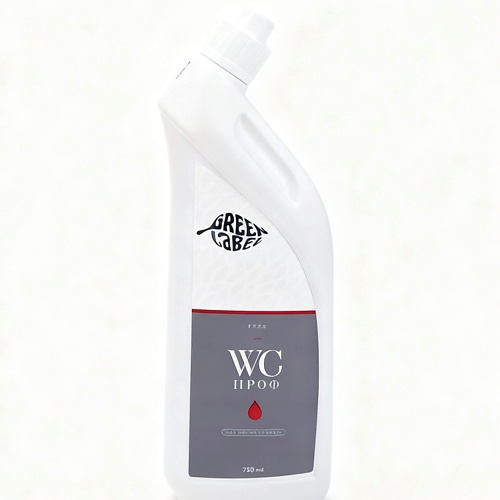 Чистящее средство для туалета GREEN LABEL Гель для мытья туалета WC Проф