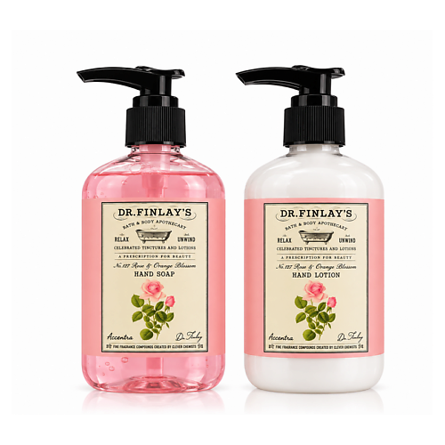 Набор средств для ухода за телом ACCENTRA Набор для рук Dr. Finlay's Rose & Orange Blossom