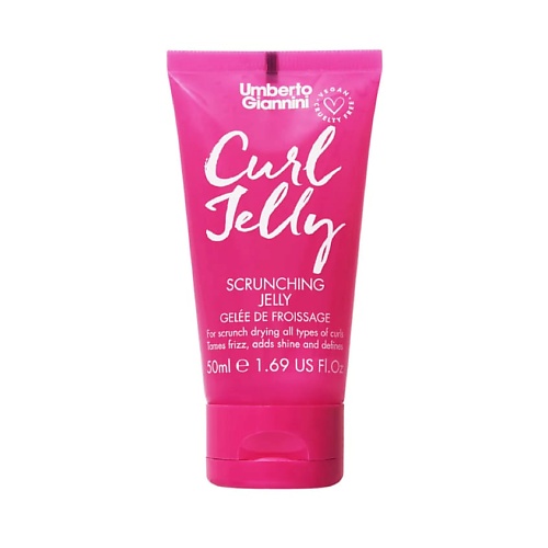 Гель для ухода за волосами UMBERTO GIANNINI Гель для ухода за волосами CURL JELLY SCRUNCHING JELLY TRAVEL SIZE 50ML