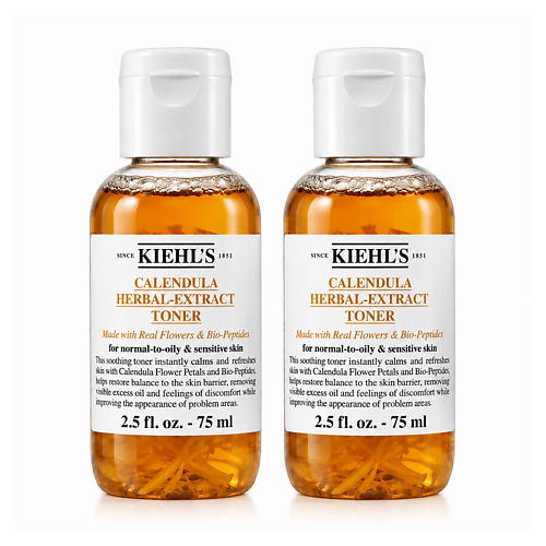 Набор средств для лица KIEHL'S Набор тоников для лица Calendula Herbal-Extract Toner Alcohol-Free