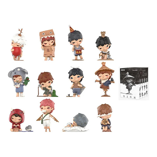 Развивающая игрушка POP MART Фигурка Hirono NIRONO Fourth Generation, Silent Comedy Collection