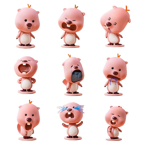 Развивающая игрушка MINISO Игрушка-сюрприз Rubi Quirky Head Rock Collection