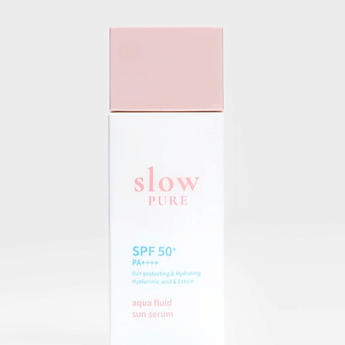 Флюид для лица SLOWPURE Солнцезащитный флюид Aqua Fluid Sun Serum SPF 50+