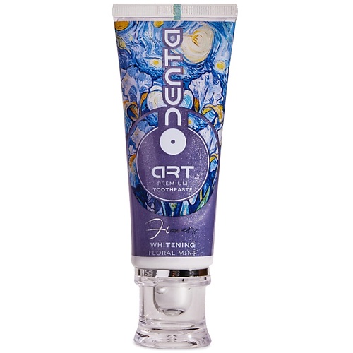 ODENTA Паста зубная ART FLOWERS Whitening Floral Mint 75