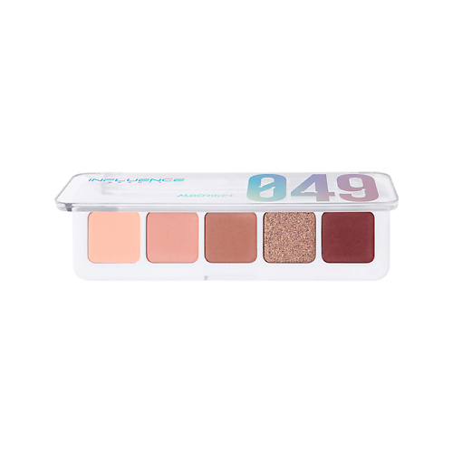 Тени для век INFLUENCE BEAUTY Палетка теней для век COLOR ALGORITHM мини