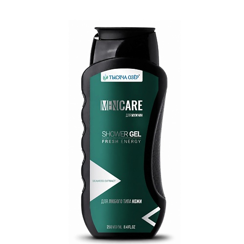 Гель для душа DREAM NATURE Гель для душа мужской FOR MEN с экстрактом водорослей
