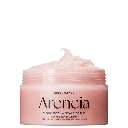 Скраб для тела ARENCIA Скраб (Груша и лаванда)  Fresh Cloud Body & Scalp Scrub