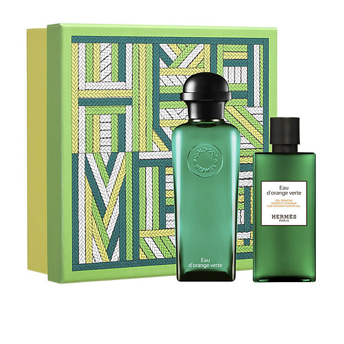 Набор парфюмерии HERMÈS HERMES Набор Eau d’Orange Verte: Одеколон + Гель для душа