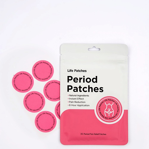 Патчи для тела LIFE PATCHES Патчи при критических днях, Патчи при менструальном цикле / Life Patches
