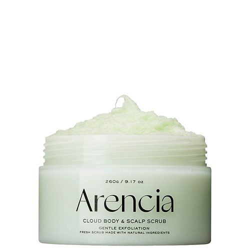 Скраб для тела ARENCIA Скраб (Герань и примула) Fresh Cloud Body Scalp Scrub