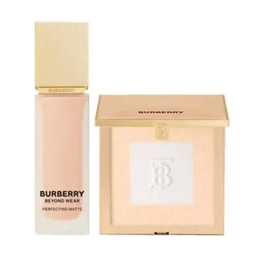Набор средств для макияжа BURBERRY Набор: Тональная основа Beyond Wear Perfecting + Пудра Beyond Wear Setting and Refining