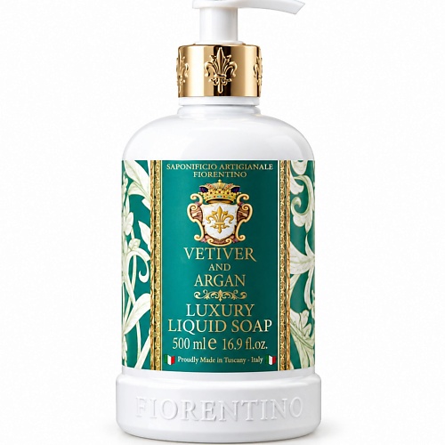 Мыло жидкое SAPONIFICIO ARTIGIANALE FIORENTINO жидкое люксовое ароматное мыло