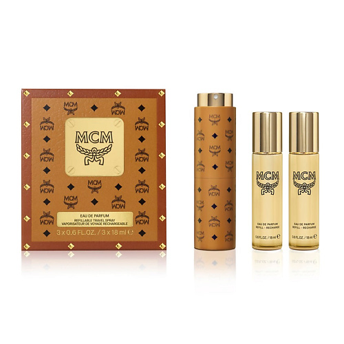 Набор парфюмерии MCM Набор парфюмерии SET (MCM EDP DELUXE TRAVEL SPRAY + REFILL 3X18ML)