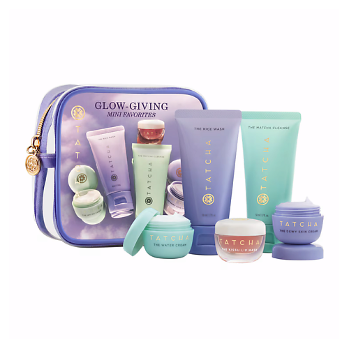 Набор средств для лица TATCHA Набор для ухода Glow Giving Mini Favourites