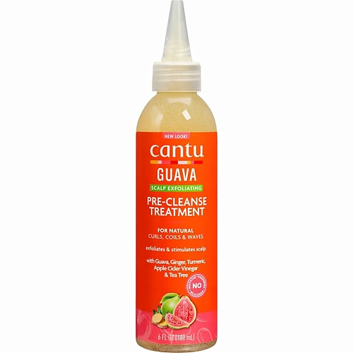 Пилинг для кожи головы CANTU Пилинг для кожи головы GUAVA AND GINGER DRY SCALP EXFOLIATOR TURMERIC 180 ML