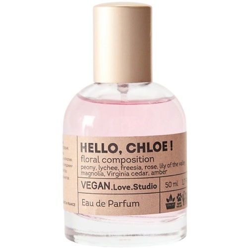 Парфюмерная вода VEGAN.LOVE.STUDIO Парфюмерная вода женская Hello, Chloe!