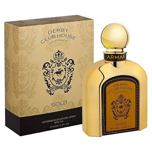 Туалетная вода ARMAF PERFUMES Туалетная вода Derby Club House Gold Pour Homme