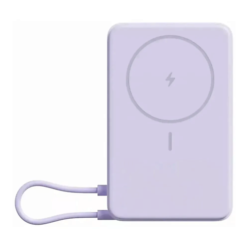 Внешний аккумулятор Magnetic 10000mAh троенная подставка пурпурный BHR08PAGL