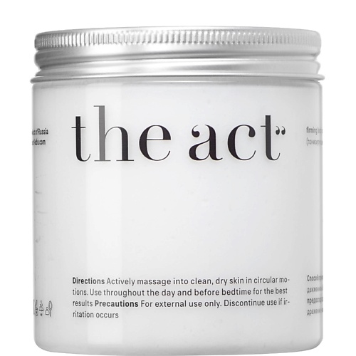 Крем для тела THE ACT Крем-гель для тела антицеллюлитный увлажняющий тонизирующий и питательный