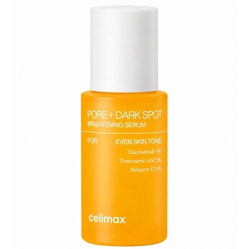 Сыворотка для лица CELIMAX Сыворотка для ровного тона Pore+Dark Spot Brightening Serum