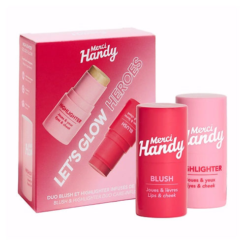 Набор средств для лица MERCI HANDY Набор для ухода Let's Glow Heroes Kit
