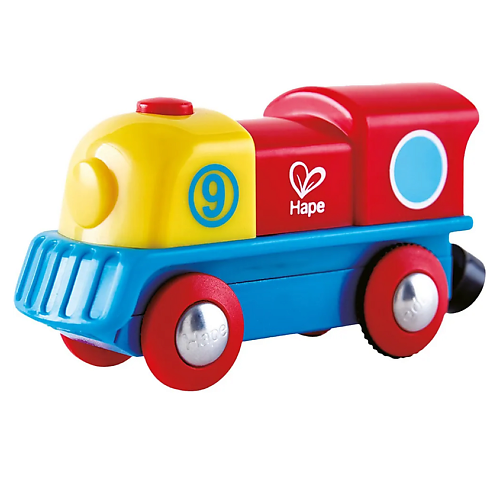 Игрушка HAPE Железная дорога Смелый паровозик