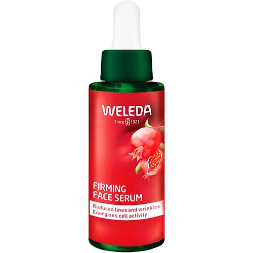 Сыворотка для лица WELEDA Cыворотка-лифтинг укрепляющая Firming Face Serum Pomegranate & Maca Peptides