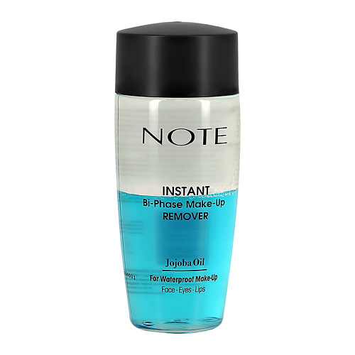 Набор спонжей для макияжа NOTE COSMETIQUE Средство для снятия макияжа INSTANT BI-PHASE MAKE UP REMOVER двухфазное