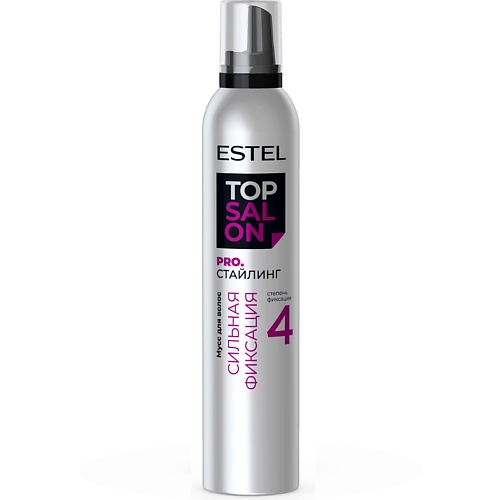 Мусс для укладки волос ESTEL PROFESSIONAL Мусс для волос TOP SALON PRO.СТАЙЛИНГ сильная фиксация