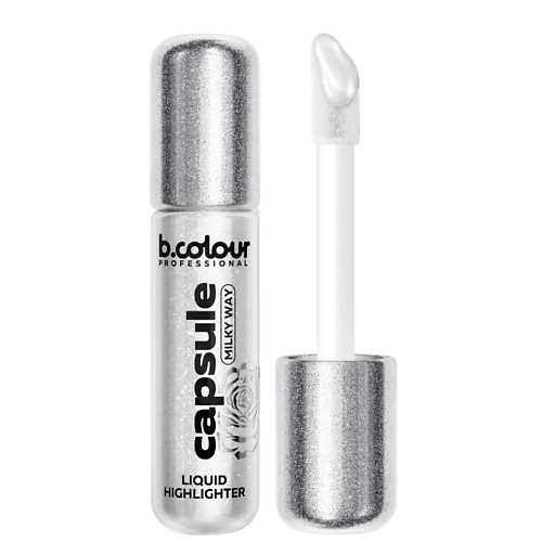 B.COLOUR PROFESSIONAL Хайлайтер для лица жидкий, тени для век CAPSULE 6