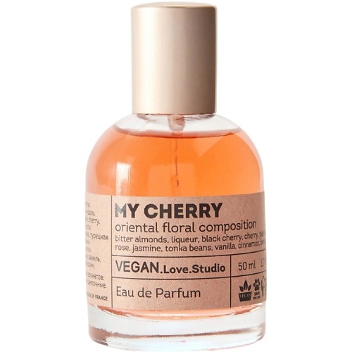 Парфюмерная вода VEGAN.LOVE.STUDIO Парфюмерная вода женская My Cherry