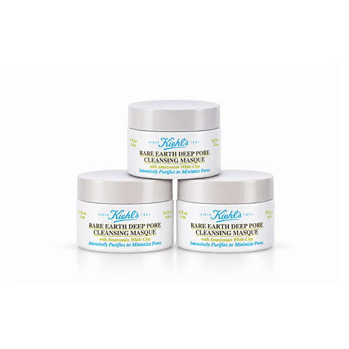 Набор средств для лица KIEHL'S Набор масок для лица Rare Earth Deep Pore Cleansing Masque