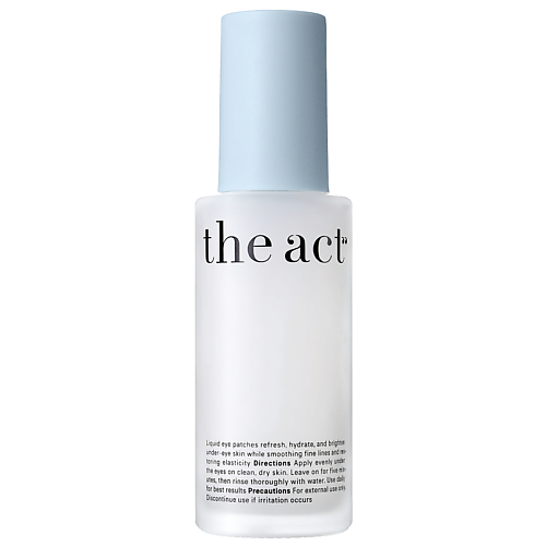 Патчи для глаз THE ACT Охлаждающие жидкие патчи