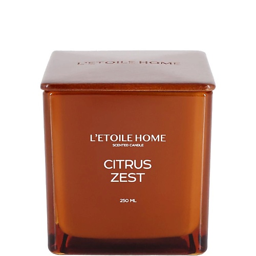 Свеча ароматическая LETOILE HOME Ароматическая свеча Цитрусовая цедра Scented Candle