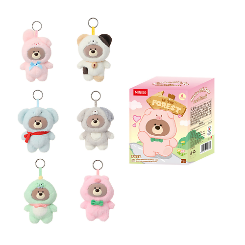 Развивающая игрушка MINISO Сюрприз-бокс Мишка Джифорт костюм