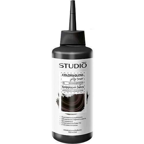 Тонер оттеночный STUDIO PROFESSIONAL ESSEM HAIR Тонер для волос Color & Gloss Jelly Toner