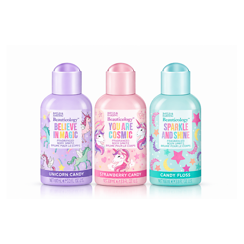 BAYLIS&HARDING BAYLIS & HARDING Набор спреев для тела Beauticology Unicorn