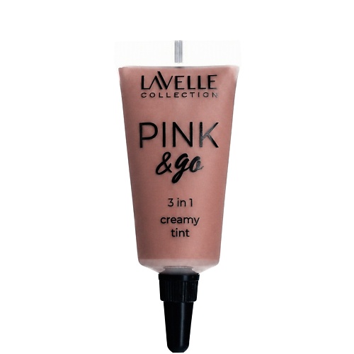 Тинт для лица LAVELLE COLLECTION Кремовый тинт для щек, губ и глаз PINK & GO 3in1