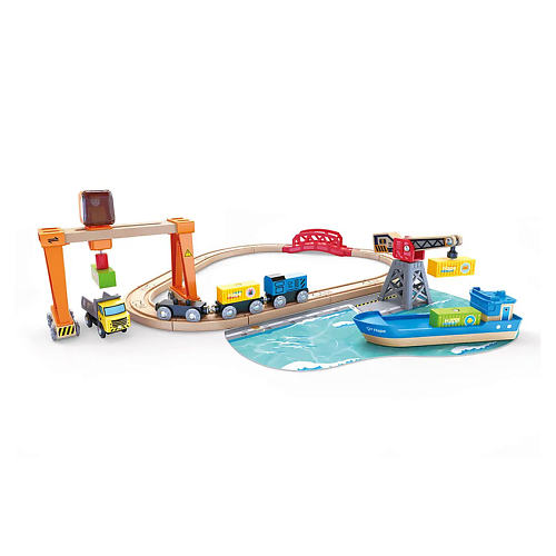 HAPE Развивающая игрушка Портовый кран